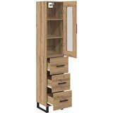  Kuhinjski ormarić Umjetnički hrast 69 5 x 34 x 180 cm Konstruirano drvo | shoptok.hr