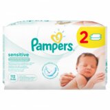 Pampers wipes 2X56 sensitive 4416 Cene
