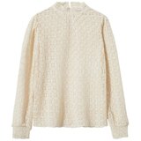 Mango Bluza 'guipur' pegasto bela | Shoptok.si