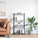 Police za knjige Sivi hrast sonoma 60 x 30 x 118 cm | shoptok.hr