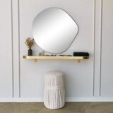 Woody Fashion Asso Gold Mirror Cene