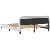  Okvir za krevet Dover bijeli 160x200 cm od umjetne kože | shoptok.hr