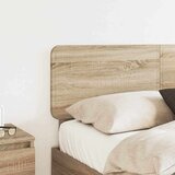 vidaXL Vzglavje z vzglavjem Sonoma hrast 140 cm Konstruiran les | Shoptok.si