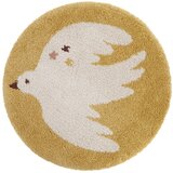 Nattiot Oker žuti dječji tepih ø120 cm Bohemian Bird Miel – | shoptok.hr