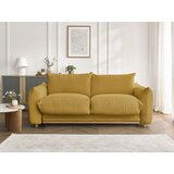 Bobochic Paris Žuta sklopiva sofa 214 cm Ernest – | shoptok.hr