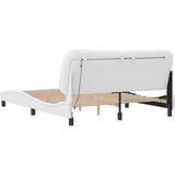  Okvir kreveta s LED svjetlima bijeli 160x200 cm od umjetne kože | shoptok.hr