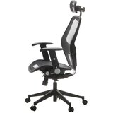 MID.YOU Vrtljiv Stol Air-port, Črna | Shoptok.si