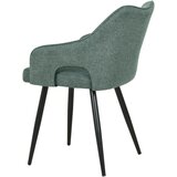 MID.YOU NASLANJAČ, les, kovina, tekstil zelena | Shoptok.si