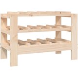  Stalak za vino 61,5x30x42 cm od masivne borovine | shoptok.hr