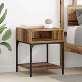  Noćni ormarić 2 pcs Staro drvo 40 x 40 x 50 cm Cijene