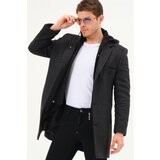 Dewberry PLT8371 DEWBRRY MENS COAT-DIAGONAL ANTHRACITE Cene