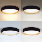  Brilagi-LED Prigušiva svetiljka LARIOS LED/48W/230V 3000-6500K prečnik 39 cm crna+daljinski upravljač | Eponuda.com
