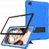 NIKCORP Ovitek za Samsung Galaxy Tab A7 10.4 oklepen s stojalom, trpežna tridelna zaščita proti udarcem iz silikona, moder, (5000139038) | Shoptok.si