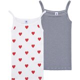 Petit Bateau Majice brez rokavov LOT X2 DEBARDEUR Večbarvna | Shoptok.si
