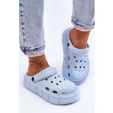Boto PS1 Women's Foam Platform Crocs Light blue Beckett | Shoptok.si