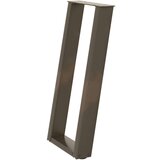  Noge za konzolni stol u obliku slova U 2 kom prirodni čelik 28 x (72-73) cm čelik - Prirodna 28 x (72-73) cm 1 | shoptok.hr