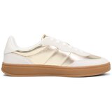 Tommy Hilfiger Niske tenisice 'Jackie' zlatna / prljavo bijela | shoptok.hr