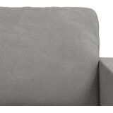  Set sofe 2 pcs Svijetlo siva 228 x 78 x 80 cm Baršun | shoptok.hr