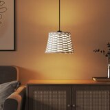  Sjenilo za stropnu svjetiljku bijelo Ø20x15 cm od pruća | shoptok.hr