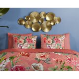 Descanso Oranžna posteljnina za zakonsko posteljo/podaljšana iz bombažnega satena 240x220 cm Amalia – | Shoptok.si