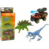  Figurice dinosaura + Auto s kompletom raketa za gađanje | shoptok.hr