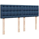vidaXL Otomanski okvir kreveta s madracem plavi 140x200cm od tkanine | shoptok.hr