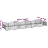  Kavez za pse crni 14 m² čelični | shoptok.hr