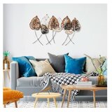 WALLXPERT Zidna dekoracija Casting Leaf 2, 67x112 cm, Šarena | Eponuda.ba