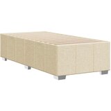  Okvir za krevet bez madraca krem 100 x 200 cm od tkanine | Eponuda.com