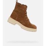 Geox Brown women's ankle boots Iridea - Women's Cene
