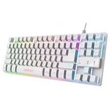 Trust GXT 833W Thado bela gaming tipkovnica, (21316999) Cene