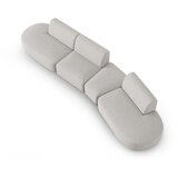 Milo Casa Svijetlo siva sofa od šenila s desnim kutom 428 cm Paolo – | shoptok.hr