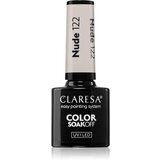 Claresa SoakOff UV/LED Color Nude gel lak za nohte odtenek 122 5 g Cene