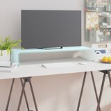 Maison Chic Stojalo za TV / ekran - TV stojalo - Stojalo za ekran stekleno zeleno 80x30x13 cm, (21700328) | Shoptok.si