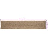  Tepisi za područja Prirodna i crna 60 x 400 cm Juta | shoptok.hr