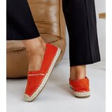 Gemre Orange espadrilles with rhinestones Abia | shoptok.hr