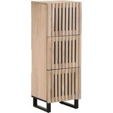 Furnova Visoka omarica 40x34x110 cm trden mangov les, (21950096) Cene