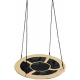 INLEA Závesný hojdací kruh 90 cm - béžový