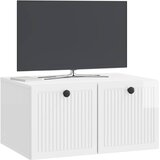 TV ormar za zid Zidne Bijela visokog sjaja 59,5 x 41 x 30 cm | shoptok.hr