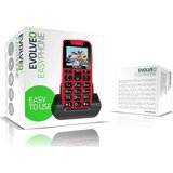 Evolveo EasyPhone, mobilni telefon za starije osobe crvena | Eponuda.com
