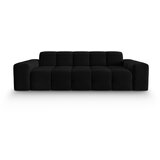 Micadoni Home Kauč crni baršun 222 cm Kendal - Cijene