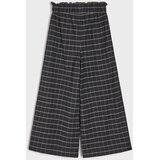 Sinsay Pamučne wide leg hlače na karirani uzorak | shoptok.hr