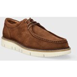 Garment Project Mokasinke od brušene kože Eilo Vibram Low za muškarce, boja: smeđa, GP2470 | shoptok.hr