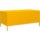  Stolić za kavu boje senfa 101,5x50x43,5 cm hladno valjani čelik | shoptok.hr