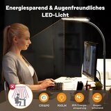 APMIEK dvojna LED namizna svetilka z objemko | Shoptok.si