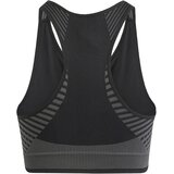 Adidas Športni nederček siva / črna | Shoptok.si