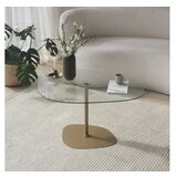 Hanah home soho - transparent, gold transparentgold coffee table | ePonuda.com
