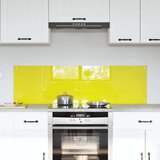 vidaXL Zaščita za kuhinjo 2 pcs Rumena 70 x 40 cm kaljeno steklo Cene
