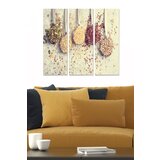 Wallity MDF140748298 multicolor decorative mdf painting (3 pieces) Cene