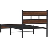  Okvir kreveta bez madraca smeđa boja hrasta 90 x 200 cm drveni | shoptok.hr